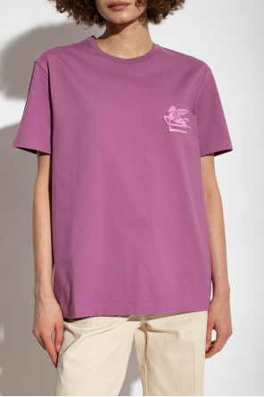 shirt with logo Etro - Purple T - SchaferandweinerShops AG